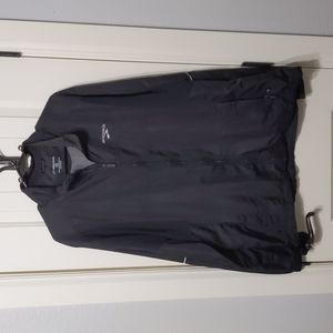 Brooks full zip black jacket